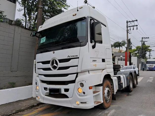 CAVALO MECÂNICO M.BENZ ACTROS 2651S6X4, ANO 2018/2018